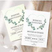 Eukalyptus Wedding Einladung