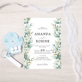 Eukalyptus Wedding Einladung