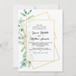 Eukalyptus Wedding Einladung