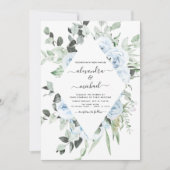 Eukalyptus Wedding Einladung (Vorderseite)