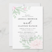 Eukalyptus Wedding Einladung (Vorderseite)