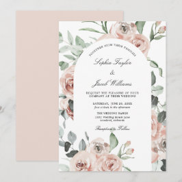 Eukalyptus Wedding Einladung