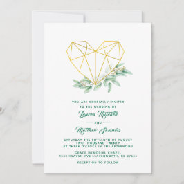Eukalyptus Wedding Einladung