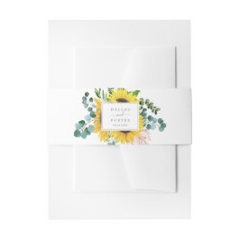 Eukalyptus Wedding Einladungsbanderole