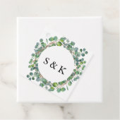 Eukalyptus Wedding Geschenkanhänger (Beispiel)