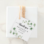 Eukalyptus Wedding Geschenkanhänger (Beispiel)