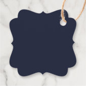 Eukalyptus Wedding Geschenkanhänger (Rückseite)