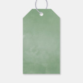 Eukalyptus Wedding Geschenkanhänger (Rückseite)