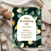 Eukalyptus Wedding Gold Glitzer