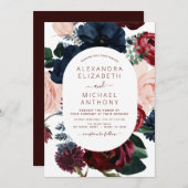 Eukalyptus Wedding Invit Einladung (Vorne/Hinten)