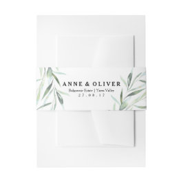 Eukalyptus Wedding Invitation Bly Band