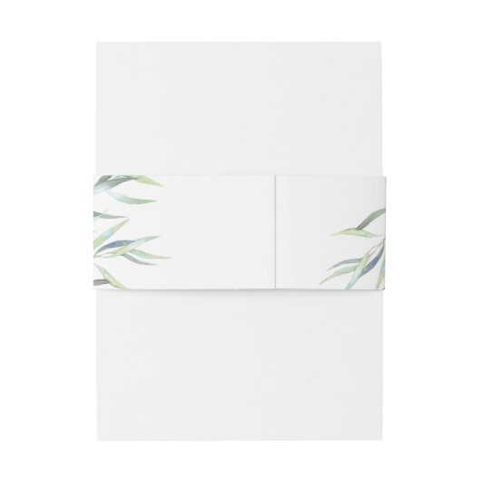 Eukalyptus Wedding Invitation Bly Band (Rückseitenbeispiel)