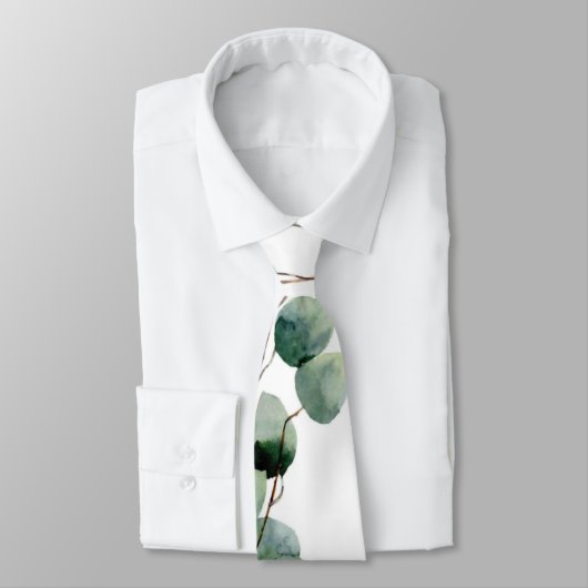 Eukalyptus Wedding Krawatte (Gebunden)