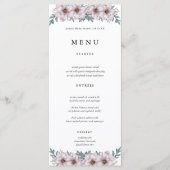 Eukalyptus Wedding Menu Cards Menükarte (Vorderseite)