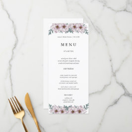 Eukalyptus Wedding Menu Cards Menükarte