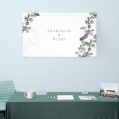 Eukalyptus Wedding Names Banner (Messeveranstaltung)