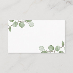 Eukalyptus Wedding Platzkarte