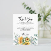 Eukalyptus Wedding Reception Card (Stehend Vorderseite)