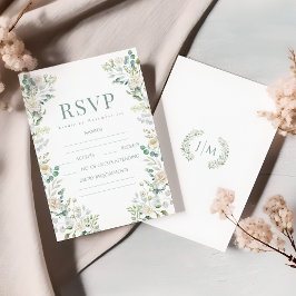 Eukalyptus Wedding RSVP Cards