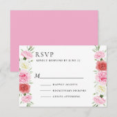 Eukalyptus Wedding RSVP Karte (Vorne/Hinten)