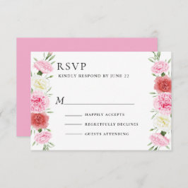 Eukalyptus Wedding RSVP Karte