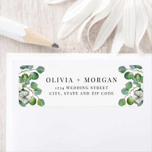 Eukalyptus Wedding Rücksendeadresse (Insitu)