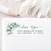 Eukalyptus Wedding Rücksendeadresse (Insitu)