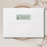 Eukalyptus Wedding Rücksendeadresse<br><div class="desc">Eukalyptus Sage Wedding Packet Rücksendeadresse Label.. Emerald hued eucalyptus Blätter auf einem schlauen Hintergrund mit Braut- und Bräutigamen in romantischem Kalligrafieschrift auf einem Rücksendelabel für Ihre Hochzeitseinladungen. Teil einer Hochzeitssuite mit abgestimmtem Zubehör im gleichen eukalyptus Weise Thema. Sie können den Beispieltext auf einfache Weise in Ihre eigenen Daten auf der...</div>