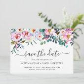 Eukalyptus Wedding Save The Date (Stehend Vorderseite)