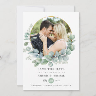 Eukalyptus Wedding Save The Date