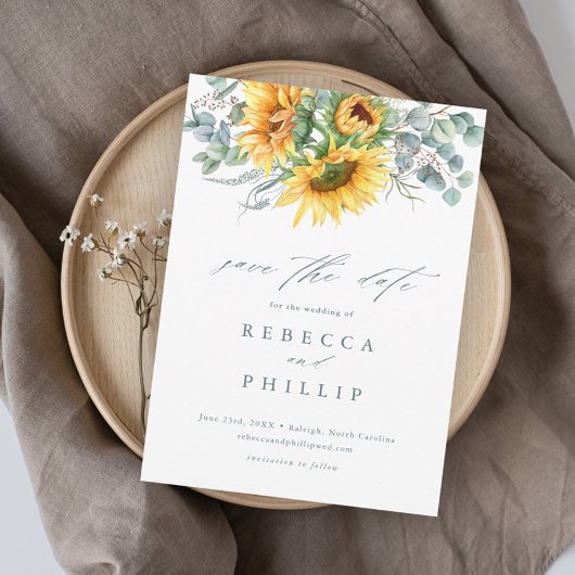 Eukalyptus Wedding Save The Date