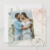 Eukalyptus Wedding Save The Date (Rückseite)