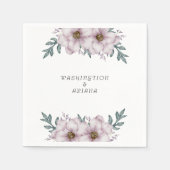 Eukalyptus Wedding Serviette (Vorderseite)