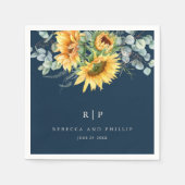 Eukalyptus Wedding Serviette (Vorderseite)