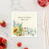 Eukalyptus Wedding Serviette (Beispiel)