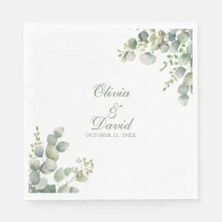 Eukalyptus Wedding Serviette