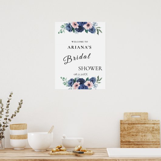 Eukalyptus Wedding Sign Poster (Küche)