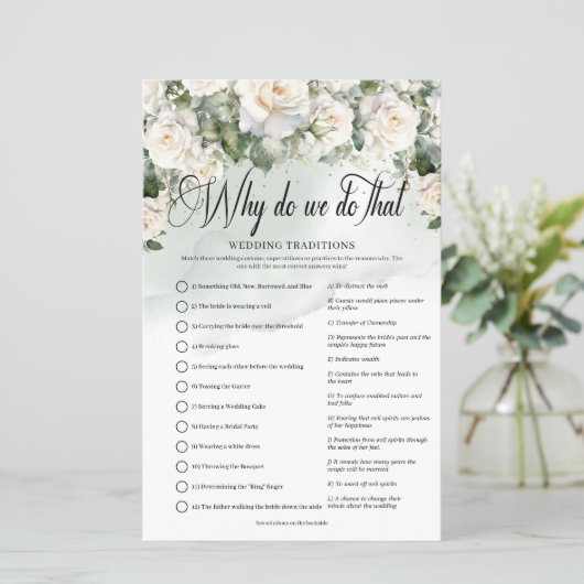 Eukalyptus Wedding Tradition (Stehend Vorderseite)