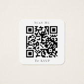 Eukalyptus Wedding Website QR Code UAWG (Rückseite)