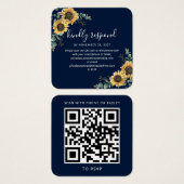 Eukalyptus Wedding Website QR Code UAWG (Vorne & Hinten)