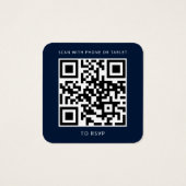 Eukalyptus Wedding Website QR Code UAWG (Rückseite)