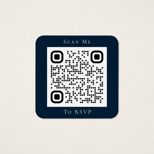 Eukalyptus Wedding Website QR Code UAWG (Rückseite)