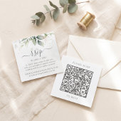 Eukalyptus Wedding Website QR Code UAWG Begleitkarte