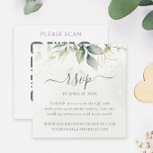 Eukalyptus Wedding Website QR Code UAWG Begleitkarte