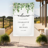 Eukalyptus Wedding Welcome Banner