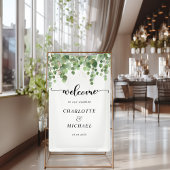 Eukalyptus Wedding Welcome Banner