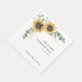 Eukalyptus Wedpaper Serviette (Ecke)