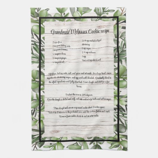 Eukalyptus-Weißholz Geschirrtuch (Vertikal)