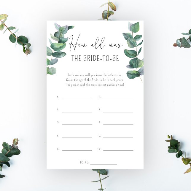 Eukalyptus - Wie alt war die Braut, um zu sein (Von Creator hochgeladen)