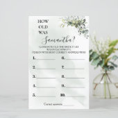 Eukalyptus Wie alt war sie duschend zweisprachiges (Stehend Vorderseite)